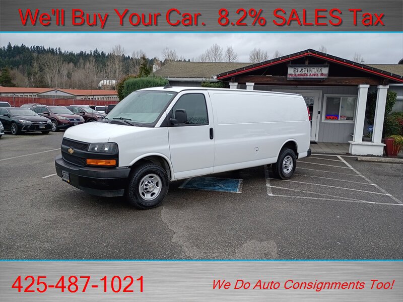 2023 Chevrolet Express 2500  RARE EXTENDED FULL SIZE - Photo 1 - Woodinville, WA 98072