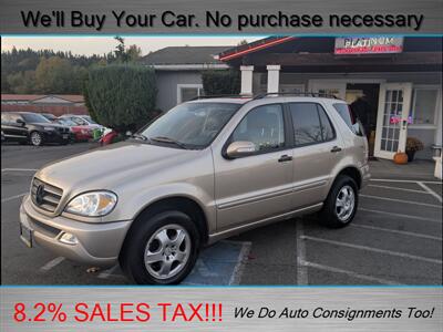 2002 Mercedes-Benz ML 320 SUV