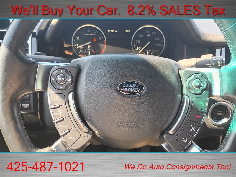 2011 Land Rover Range Rover HSE  LUXURY EDITION - Photo 16 - Woodinville, WA 98072
