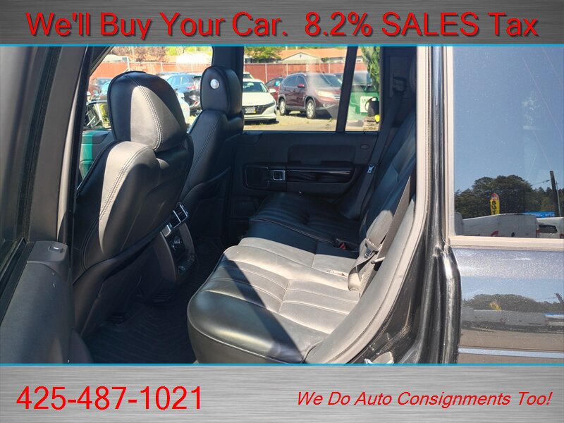 2011 Land Rover Range Rover HSE  LUXURY EDITION - Photo 28 - Woodinville, WA 98072