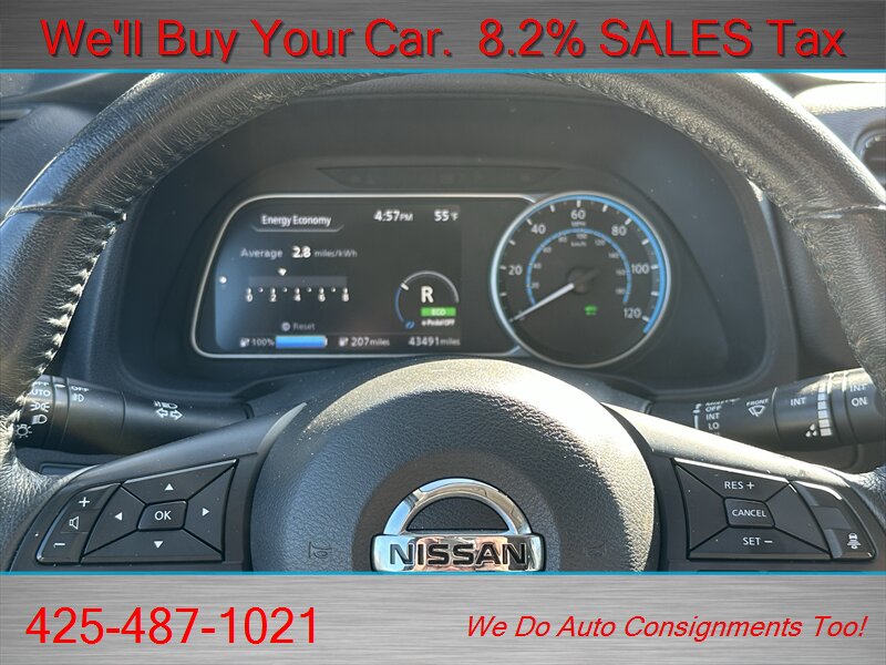 2019 Nissan LEAF SV PLUS  LONG RANGE - Photo 13 - Woodinville, WA 98072