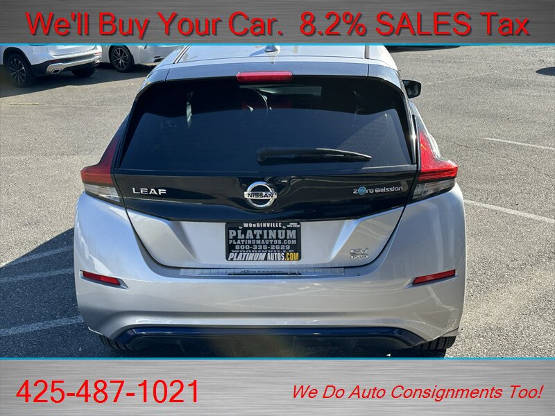 2019 Nissan LEAF SV PLUS  LONG RANGE - Photo 6 - Woodinville, WA 98072