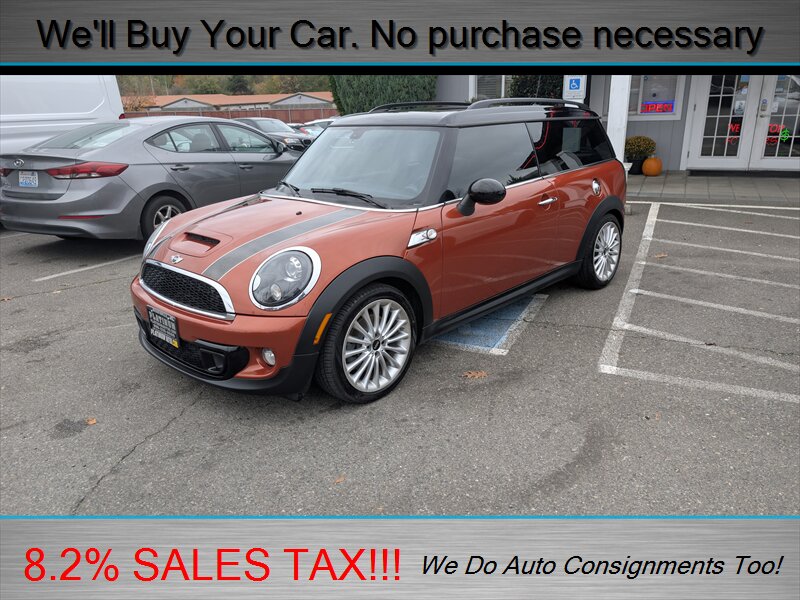 2013 MINI Clubman Cooper S  6 SPEED MANUAL