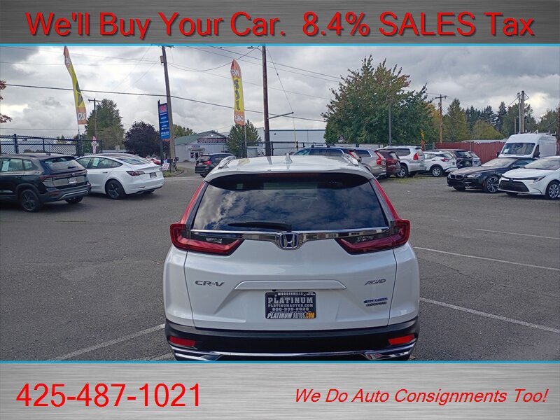 2021 Honda CR-V Hybrid Touring  HYBRID TOURING NICEST - Photo 8 - Woodinville, WA 98072
