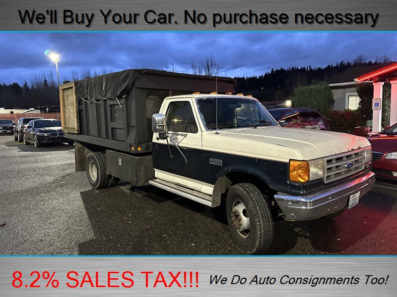 1990 Ford SUPER DUTY DUMP TRUCK   - Photo 1 - Woodinville, WA 98072