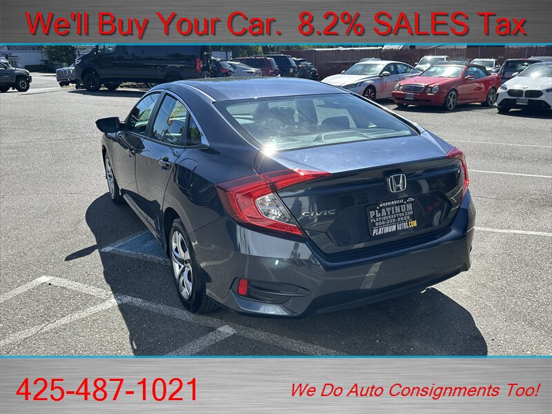 2017 Honda Civic LX - Photo 7 - Woodinville, WA 98072