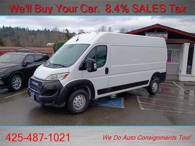 2023 RAM ProMaster 2500 159 WB  WE 20 VANS IN STOCK Van