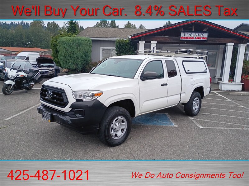 2023 Toyota Tacoma SR  $8K CANOPY & RACK NICEST - Photo 1 - Woodinville, WA 98072