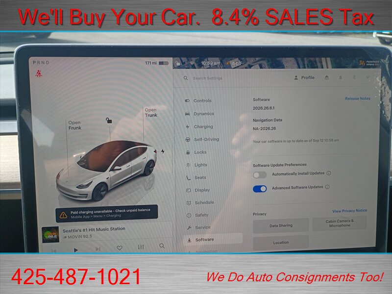 2022 Tesla Model 3 Long Range - Photo 29 - Woodinville, WA 98072