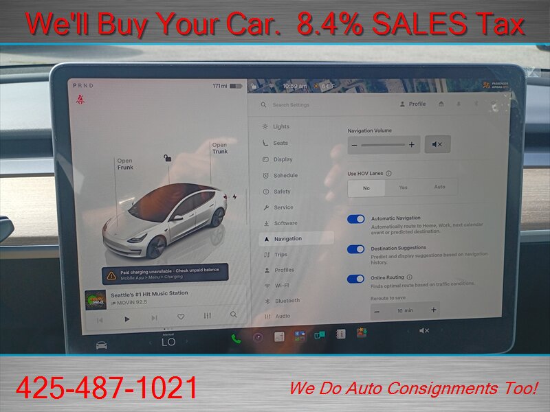 2022 Tesla Model 3 Long Range - Photo 28 - Woodinville, WA 98072