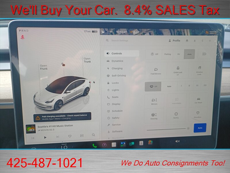 2022 Tesla Model 3 Long Range - Photo 32 - Woodinville, WA 98072