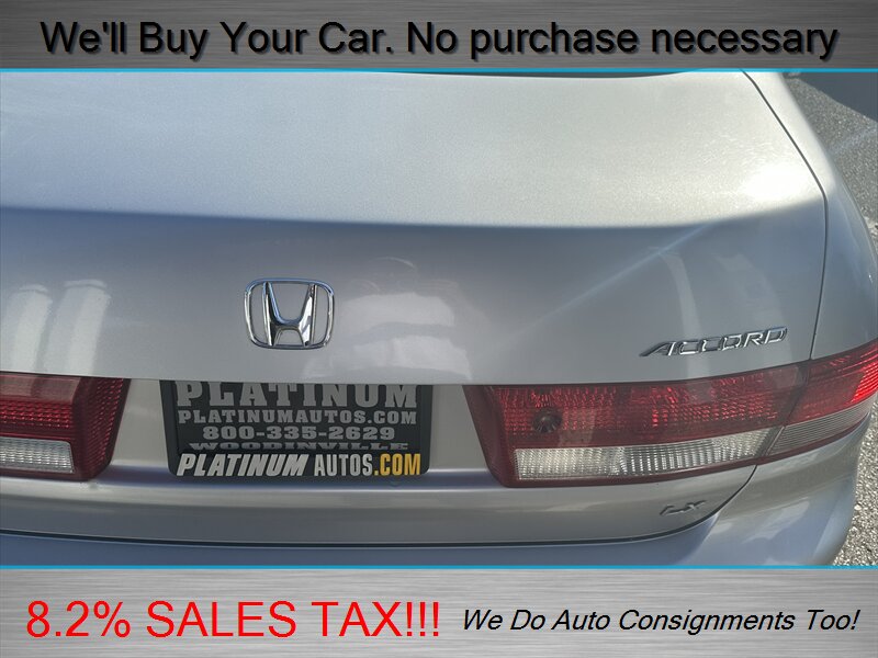 2003 Honda Accord LX - Photo 6 - Woodinville, WA 98072