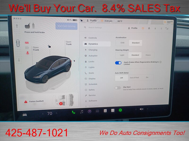 2026 Tesla Model 3 PREMIUM   - Photo 22 - Woodinville, WA 98072