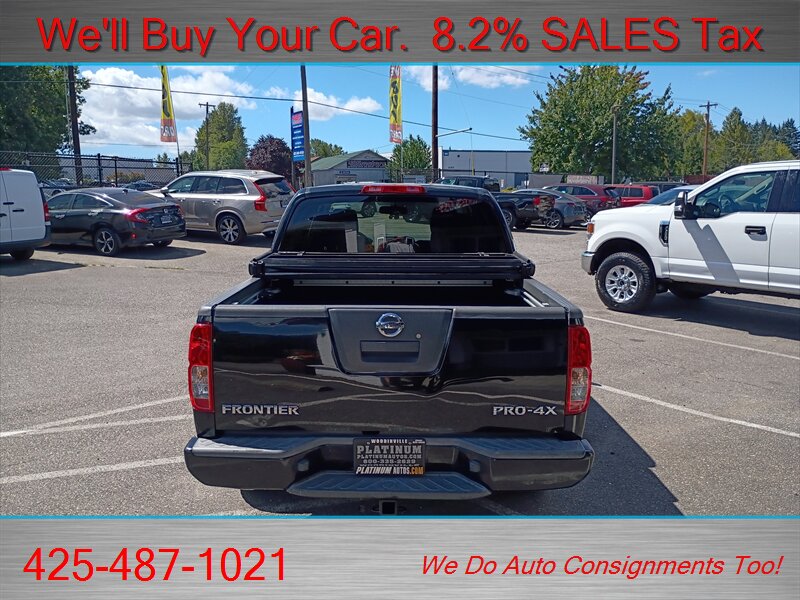 2012 Nissan Frontier S PRO 4X4 X OFF ROAD - Photo 7 - Woodinville, WA 98072