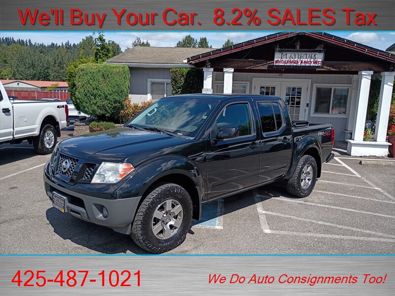 2012 Nissan Frontier S PRO 4X4 X OFF ROAD - Photo 1 - Woodinville, WA 98072