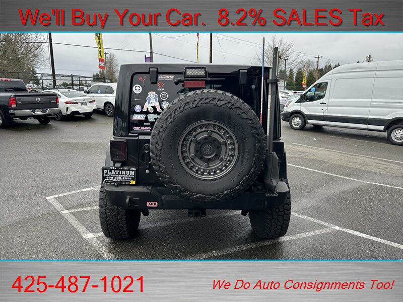 2012 Jeep Wrangler Unlimited Call of Duty MW3   - Photo 8 - Woodinville, WA 98072