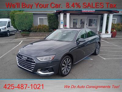 2021 Audi A4 quattro Premium 40 TFSI Sedan