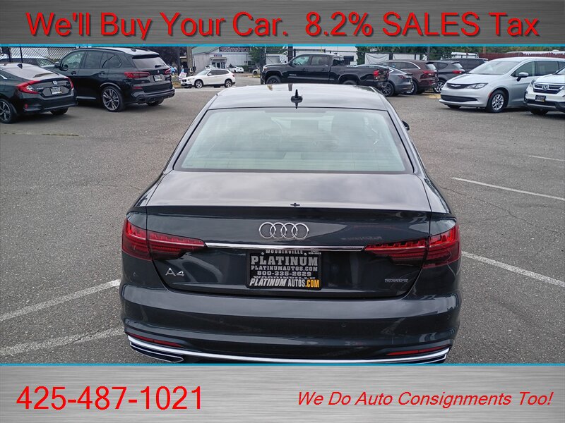 2021 Audi A4 quattro Premium 40 TFSI - Photo 7 - Woodinville, WA 98072