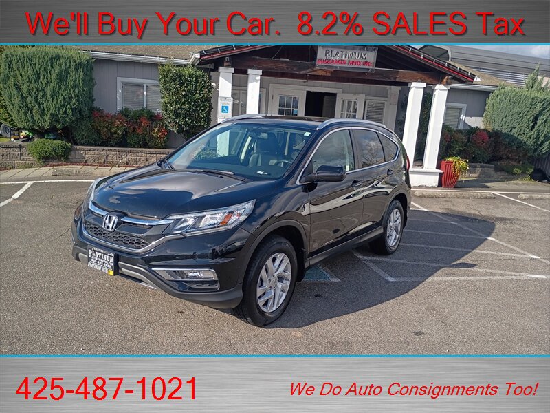 2015 Honda CR-V EX-L w/Navi  RARE EX-LEATHER*NAVIGATION - Photo 1 - Woodinville, WA 98072