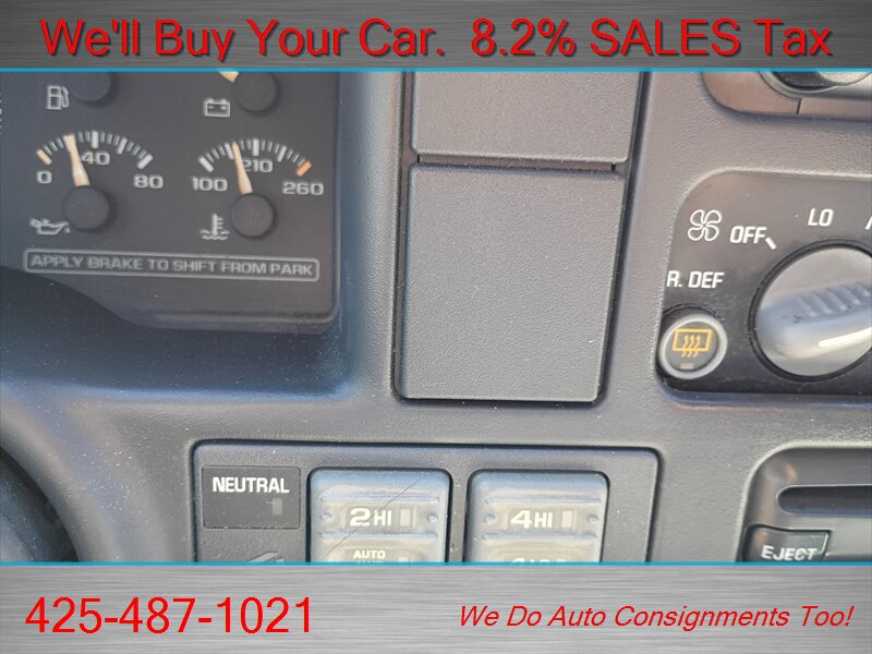 1999 GMC Suburban K2500 454 ENGINE ONE OWNER - Photo 14 - Woodinville, WA 98072