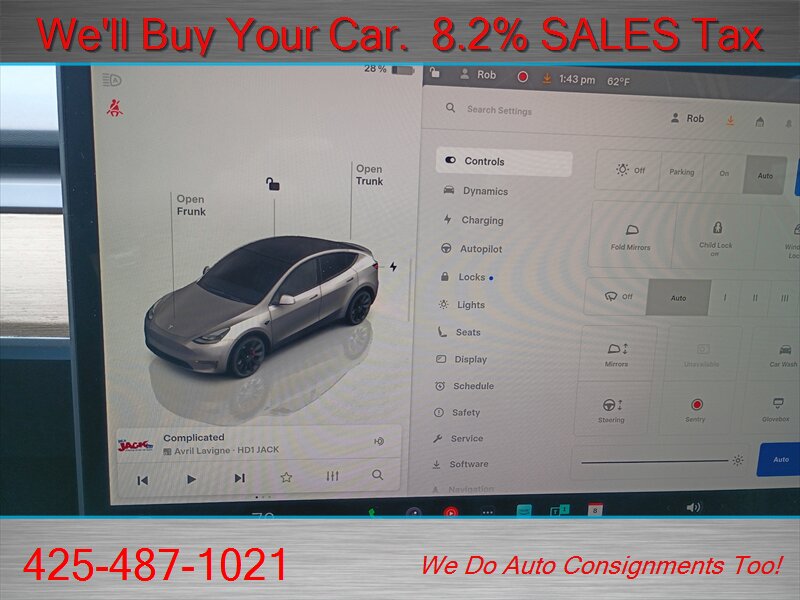 2022 Tesla Model Y Performance  ONE OWNER LOW LOW MILES - Photo 24 - Woodinville, WA 98072