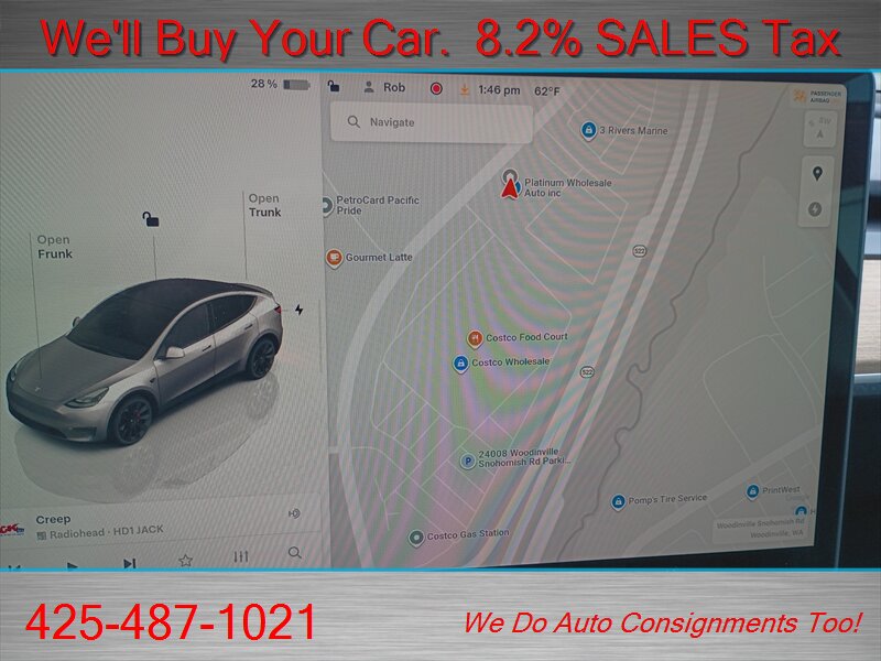 2022 Tesla Model Y Performance  ONE OWNER LOW LOW MILES - Photo 20 - Woodinville, WA 98072