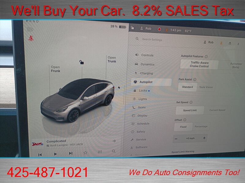 2022 Tesla Model Y Performance  ONE OWNER LOW LOW MILES - Photo 25 - Woodinville, WA 98072