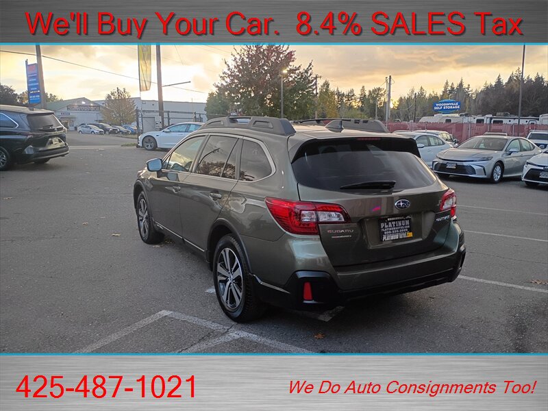 2019 Subaru Outback 2.5i Limited LIMITED BEST SERVICE RECORDS - Photo 4 - Woodinville, WA 98072