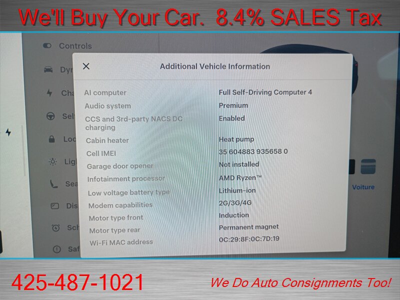 2024 Tesla Model Y Long Range   - Photo 13 - Woodinville, WA 98072