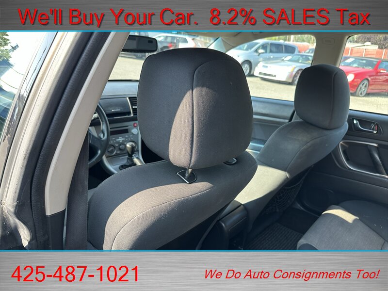 2007 Subaru Outback 2.5i Basic RARE 5 SPEED MAJOR SERVICE DONE - Photo 12 - Woodinville, WA 98072