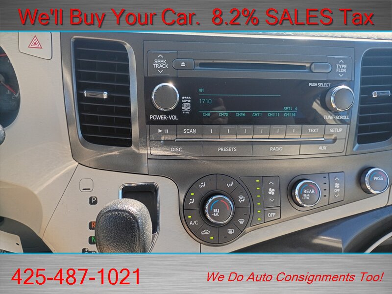 2011 Toyota Sienna LE 8-Passenger RARE 8 PASSENGER - Photo 32 - Woodinville, WA 98072