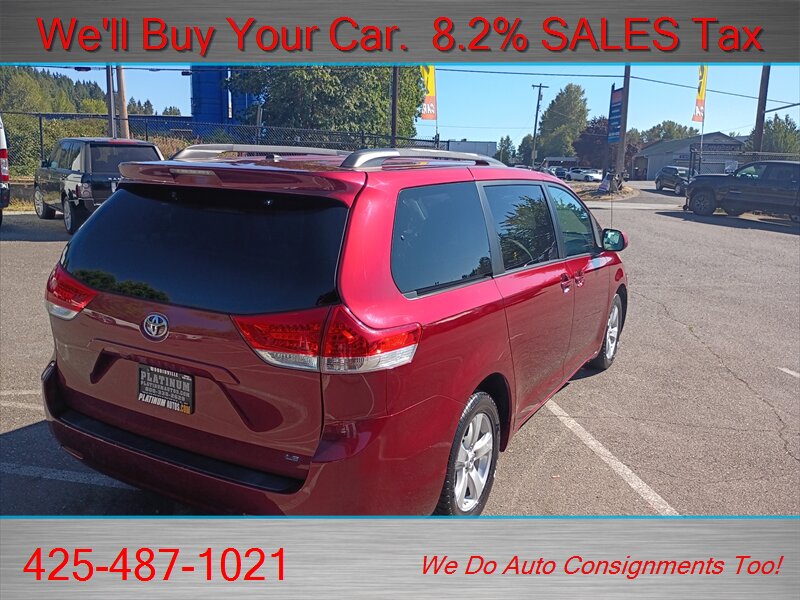 2011 Toyota Sienna LE 8-Passenger RARE 8 PASSENGER - Photo 6 - Woodinville, WA 98072