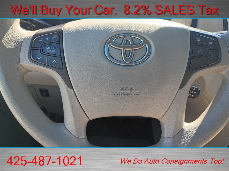 2011 Toyota Sienna LE 8-Passenger RARE 8 PASSENGER - Photo 22 - Woodinville, WA 98072