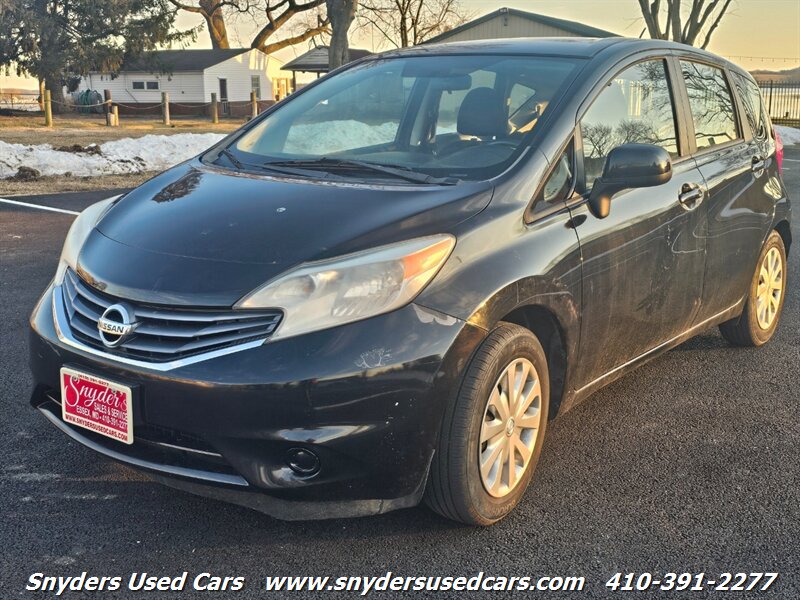 2014 Nissan Versa S  Note