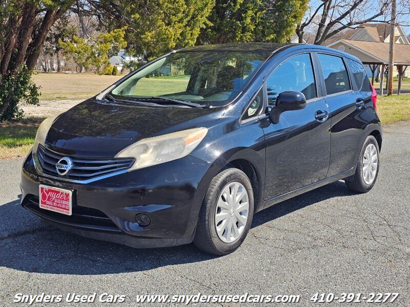 2014 Nissan Versa S  Note