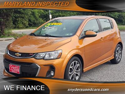 2017 Chevrolet Sonic LT Manual Hatchback