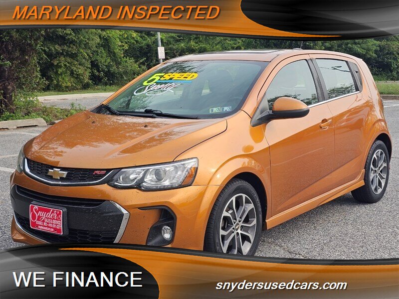 2017 Chevrolet Sonic LT Manual
