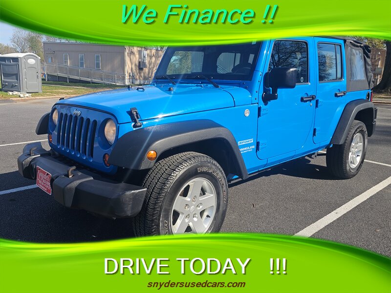 2012 Jeep Wrangler Unlimited Sport   - Photo 1 - Essex, MD 21221