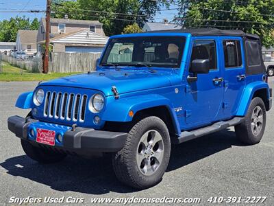 2016 Jeep Wrangler Unlimited Sahara SUV