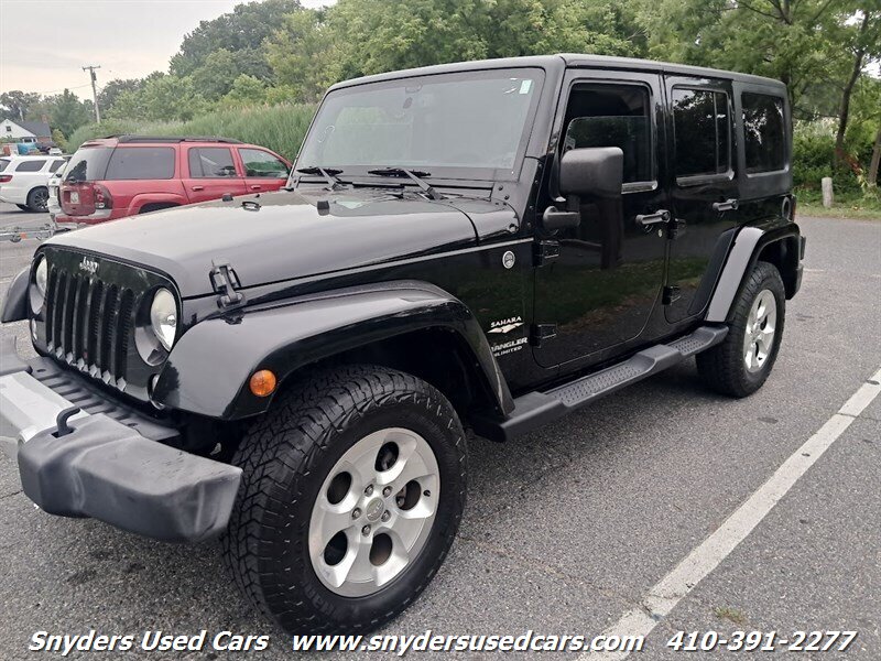 2014 Jeep Wrangler Unlimited Sahara  