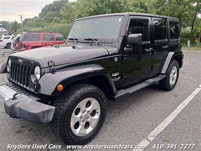 2014 Jeep Wrangler Unlimited Sahara SUV
