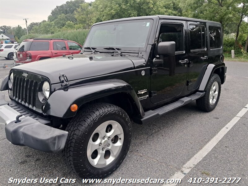 2014 Jeep Wrangler Unlimited Sahara  