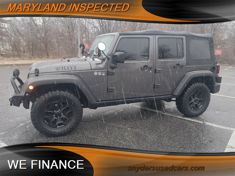2014 Jeep Wrangler Unlimited Willys Wheeler Edition   - Photo 1 - Essex, MD 21221
