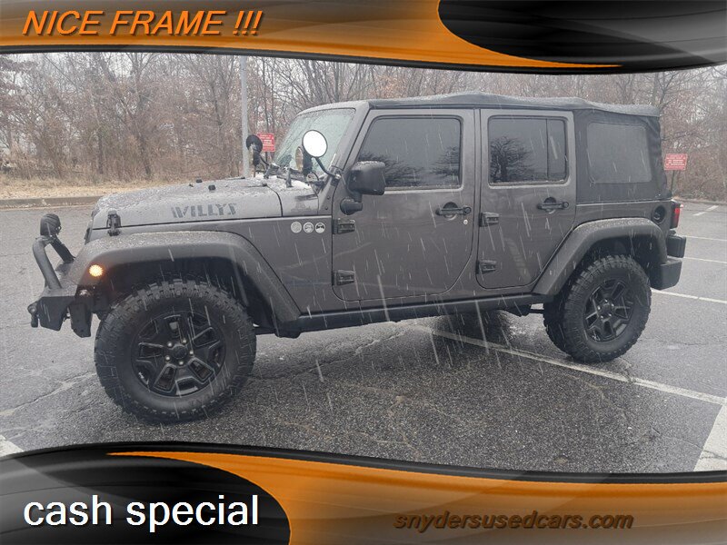 2014 Jeep Wrangler Unlimited Willys Wheeler Edition   - Photo 1 - Essex, MD 21221