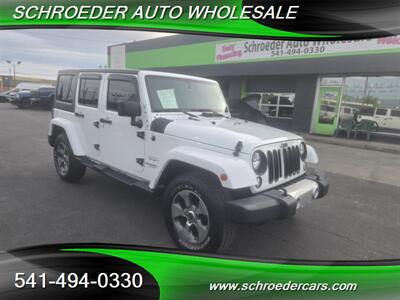 2017 Jeep Wrangler Unlimited Sahara SUV