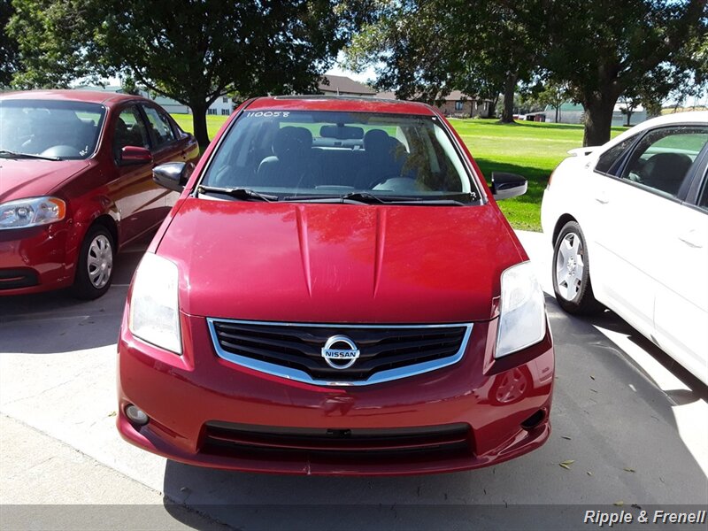 nissan sentra 2011 red