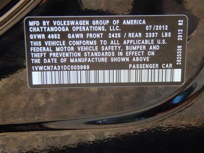 2013 Volkswagen Passat TDI SEL Premium   - Photo 30 - Angola, IN 46703