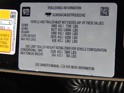 2026 Chevrolet Suburban High Country  4wd - Photo 27 - Angola, IN 46703