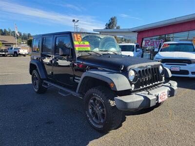 2015 Jeep Wrangler Sport S   - Photo 1 - Fortuna, CA 95540