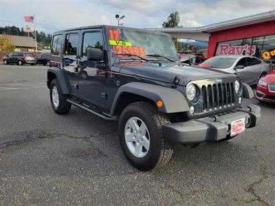 2017 Jeep Wrangler Unlimited Sport   - Photo 1 - Fortuna, CA 95540